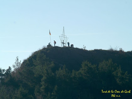 El Turó de la Creu de Gurb des de sota el Puig del Portell El Turó de la Creu de Gurb des de sota el Puig del Portell