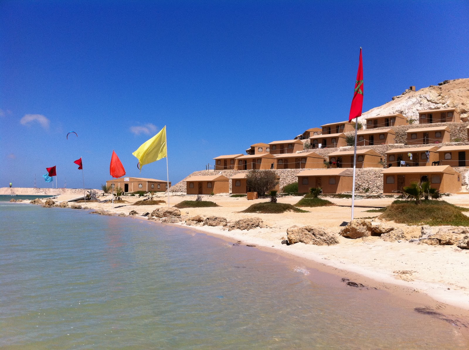 Couscous, café et kitesurf Le kitesurf à Dakhla