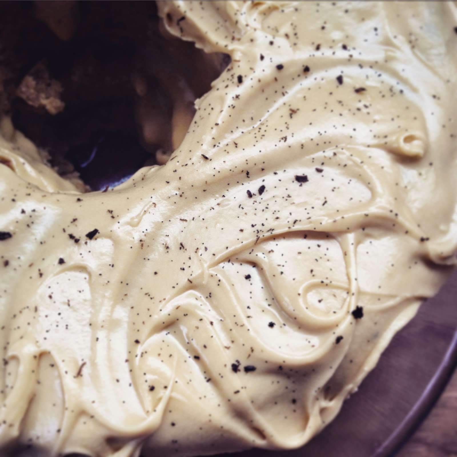 Simple Coffee Cake With Coffee Frosting Photo: Lucy Corry/The Kitchenmaid