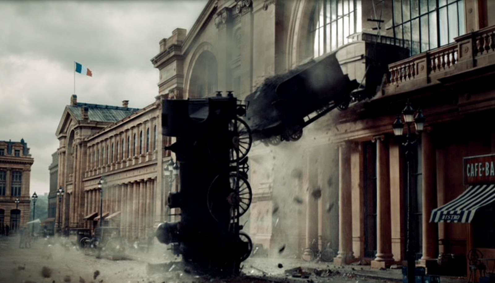 Just A Car Guy A train crash in the movie "Hugo" replicates the famous