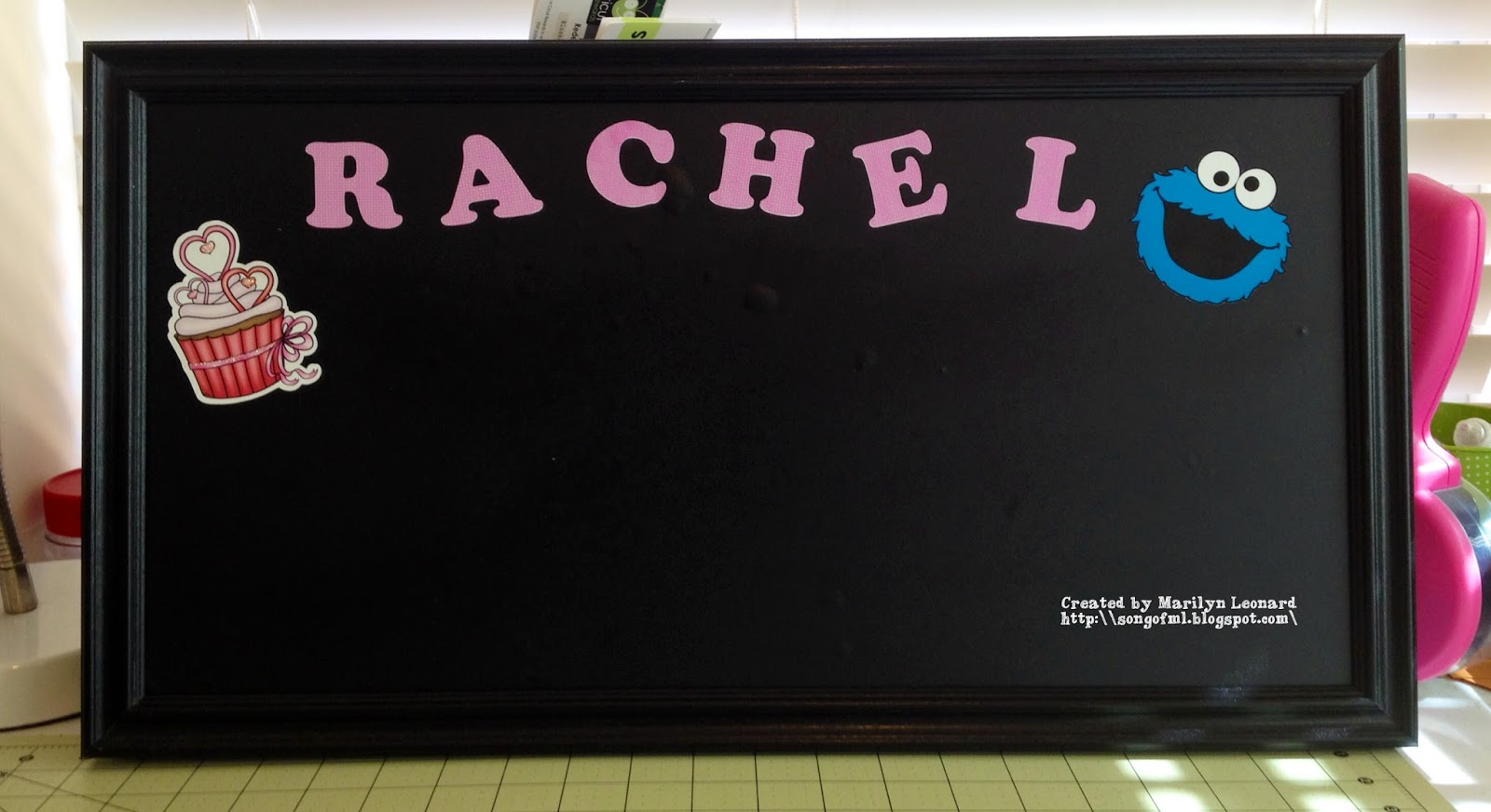  Marilyn's Crafts Chalkboard Vinyl Decor