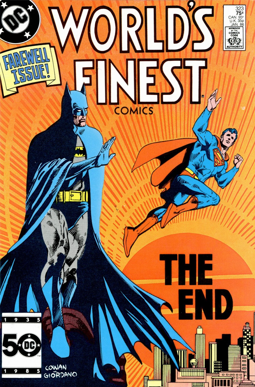 Worlds Finest 323 January 1986 Worlds Finest 323 January 1986