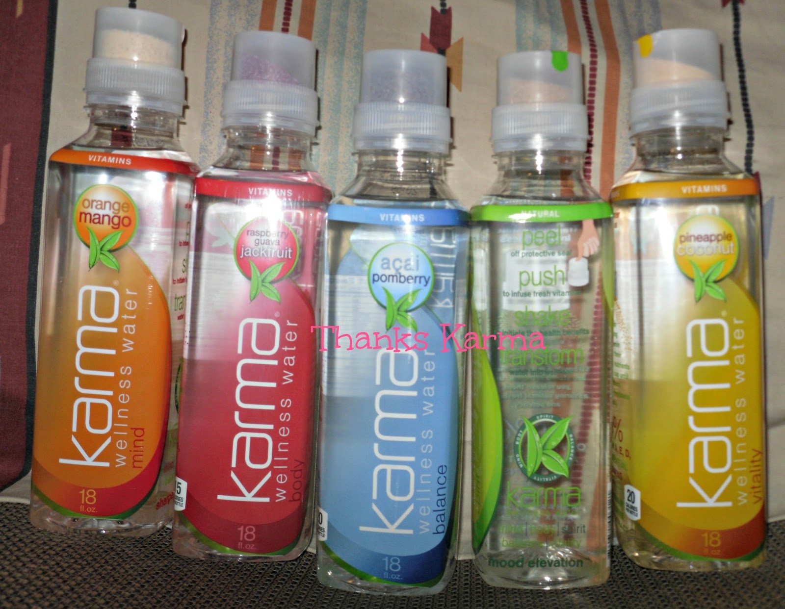 Embracing My Past,Present and Future Life Review Wellness Water by Karma
