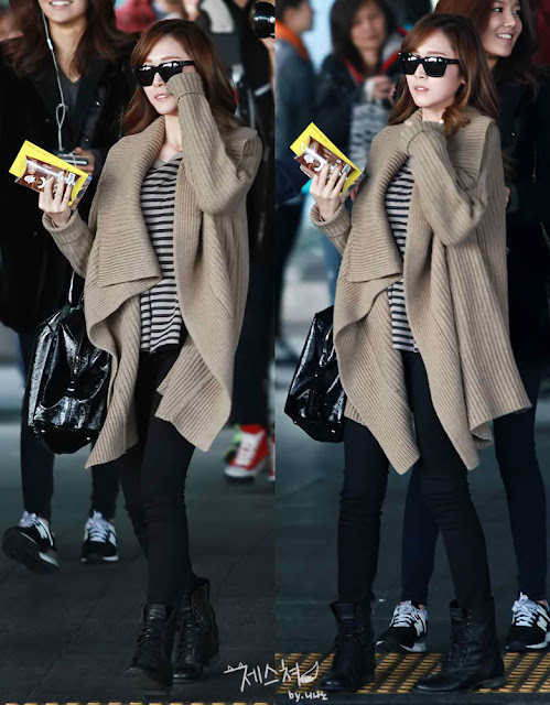[SICAISM]{1st} |¯`◦○♥▒¦ Trịnh Tú Nghiên ¦▒♥○◦´¯| —…Cat's house…— - Page 3 Snsd+jessica+airport+pictures+%25281%2529
