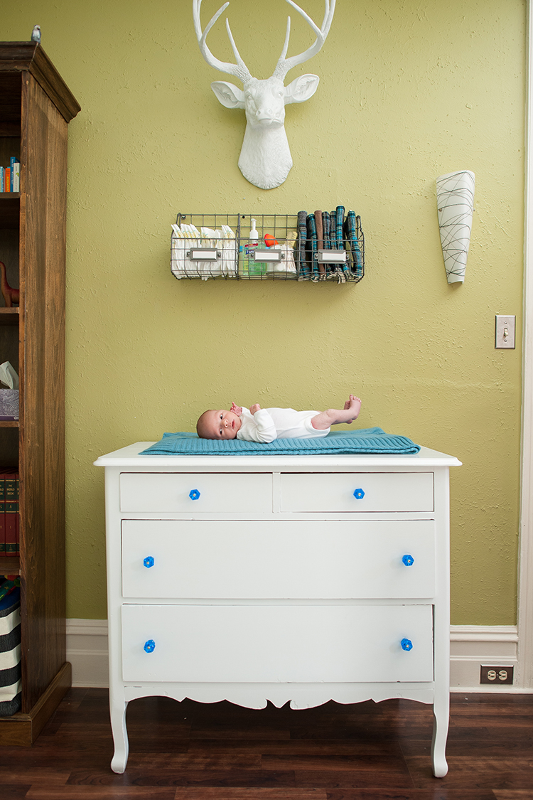 Life at 111 Modern Eclectic Baby Boy Nursery