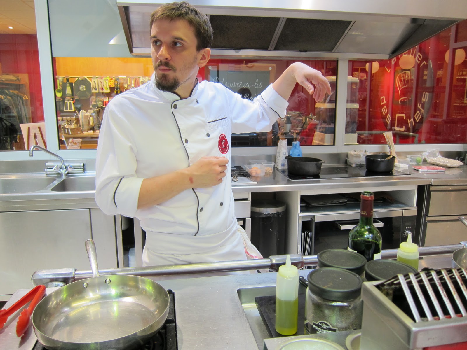 Meet Me in the Marais Cooking class at L'Atelier des Chefs