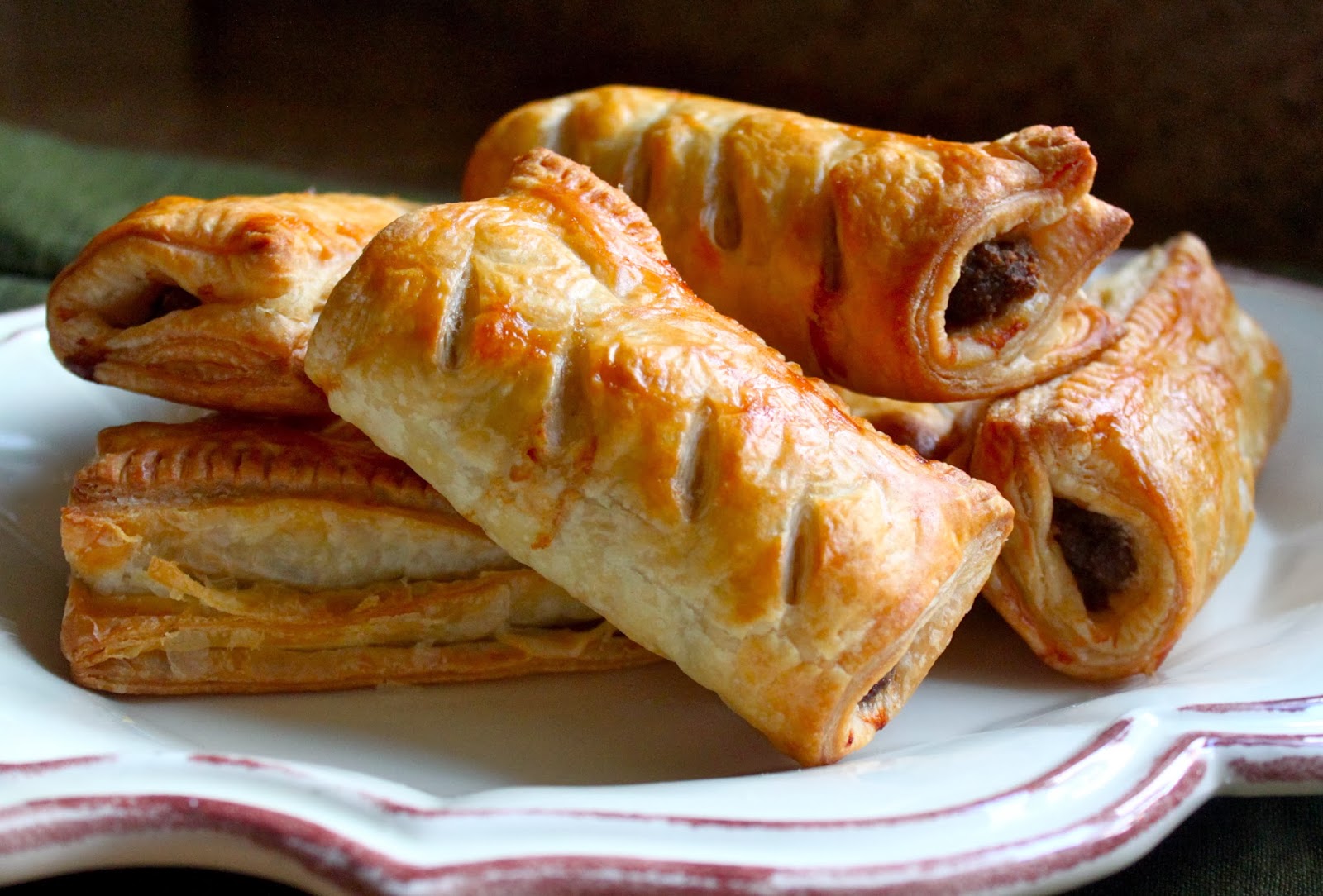 Homemade Scottish Sausage Rolls…Great for a Snack or a Meal