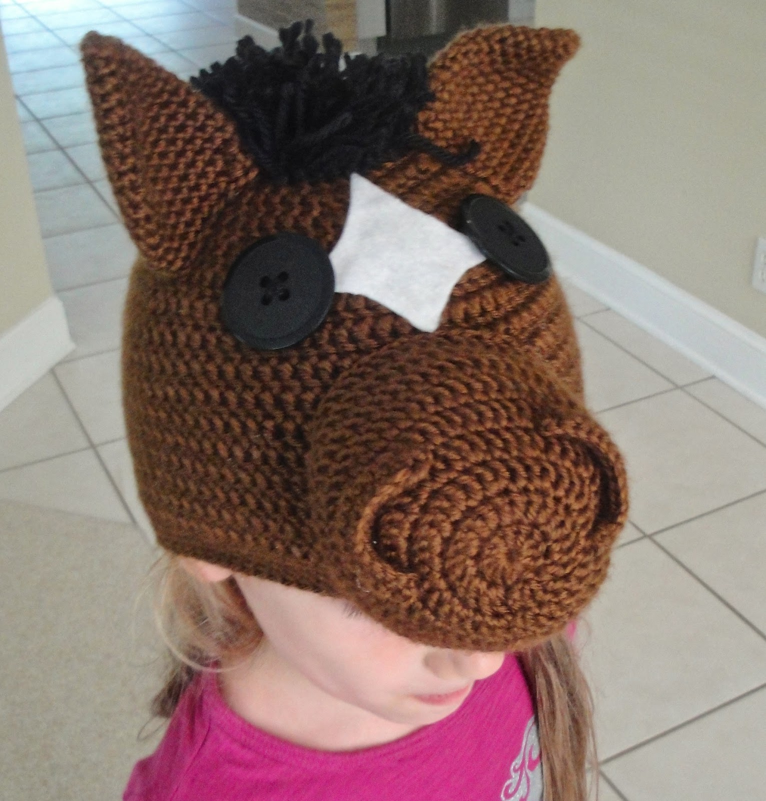 Happiness is Homegrown Horse Hat