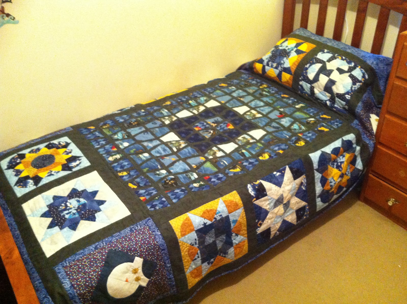 The Peony Teacup The Harry Potter Quilt, complete!