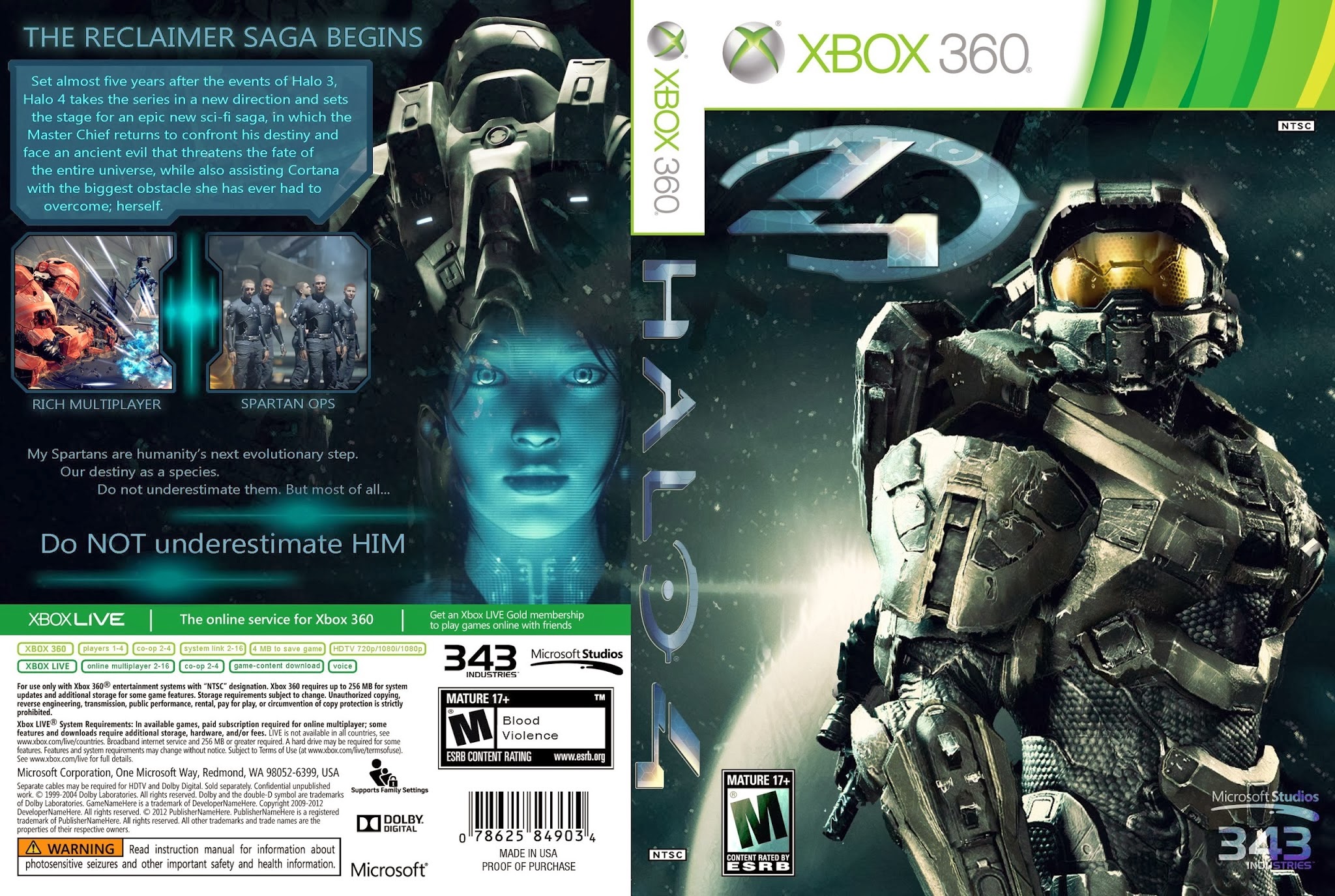 Halo 4 for Xbox 360 Reviews - Metacritic