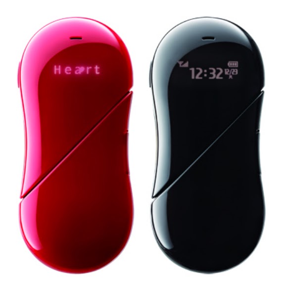 Heart 401AB, ένα κινητό σε σχήμα καρδιάς