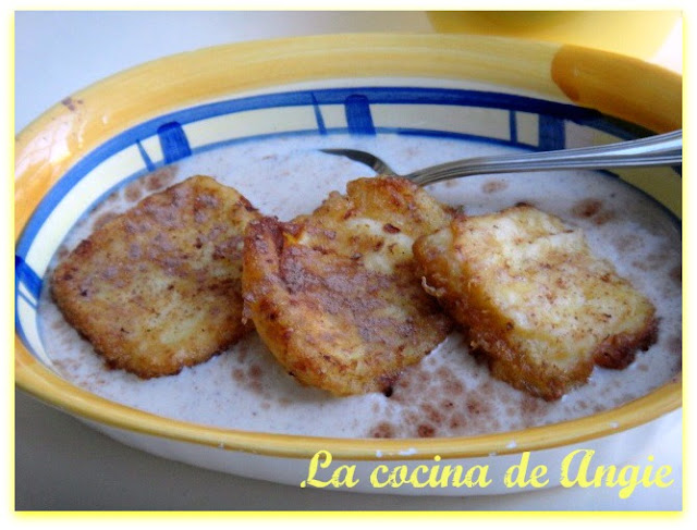 Leche Frita Con Natillas
