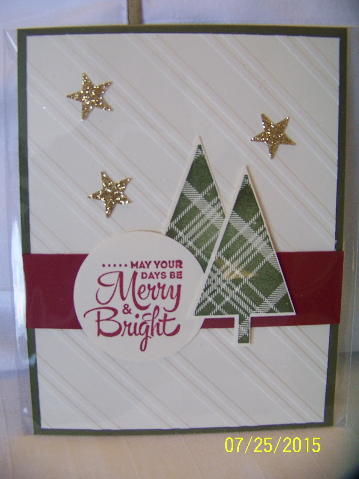 Lori's Stampin' Creations Tree Punch 2 Christmas Cards to Inspire You!