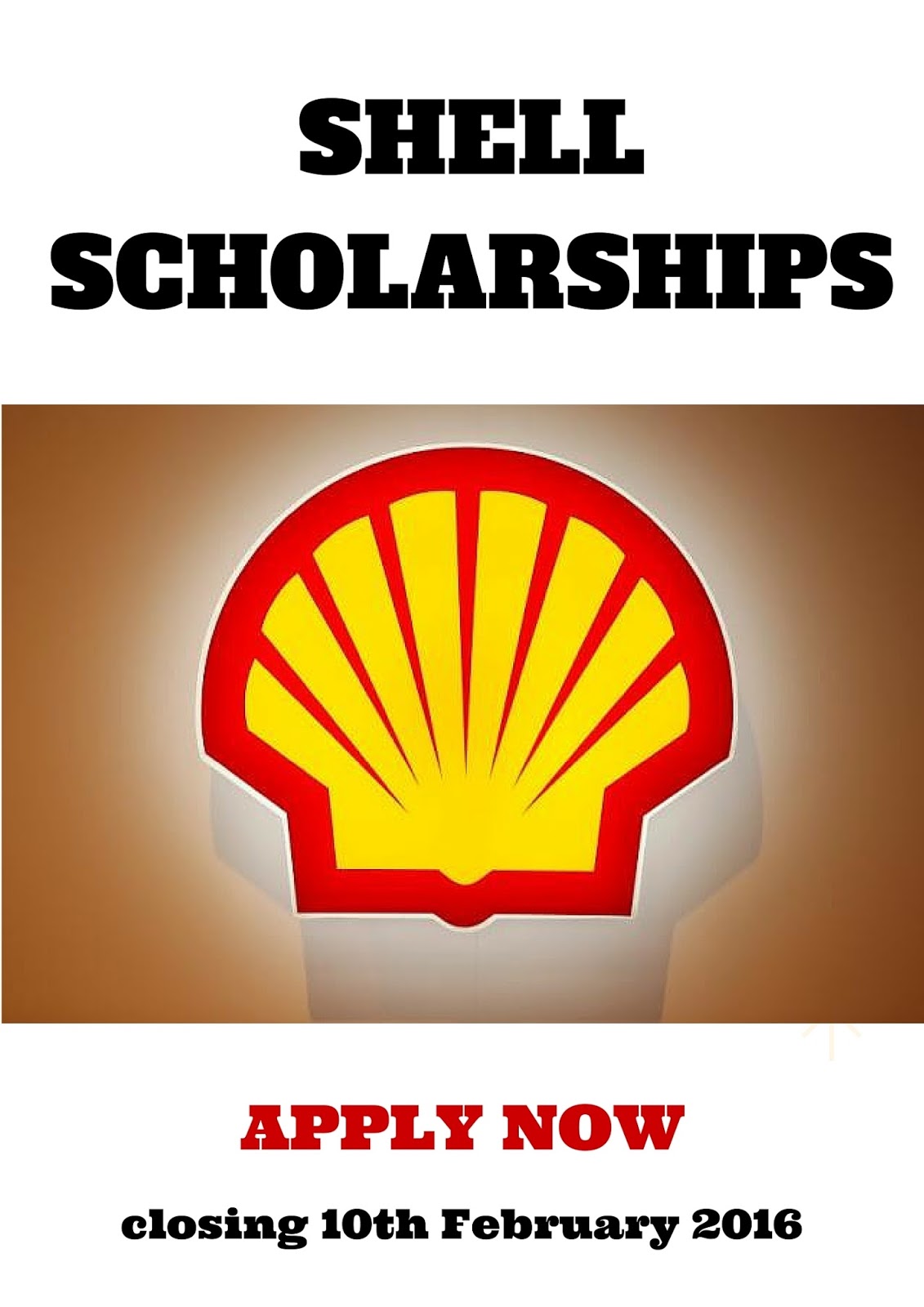 Shell Malaysia Scholarship 2016