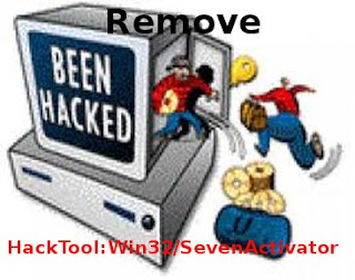 Delete HackTool:Win32/SevenActivator
