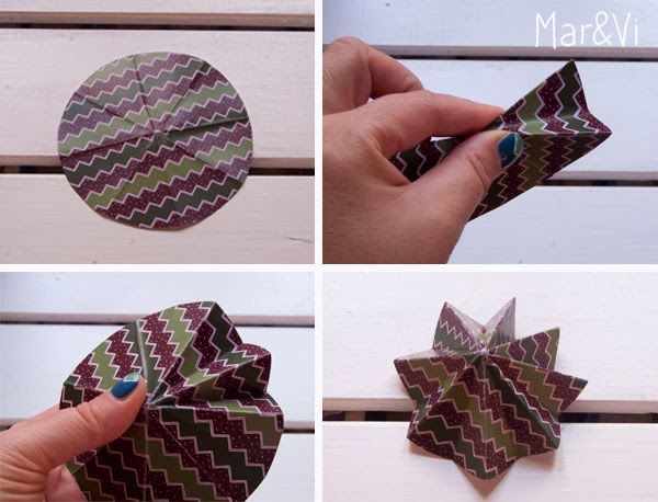Navidad DIY: Árboles de papel