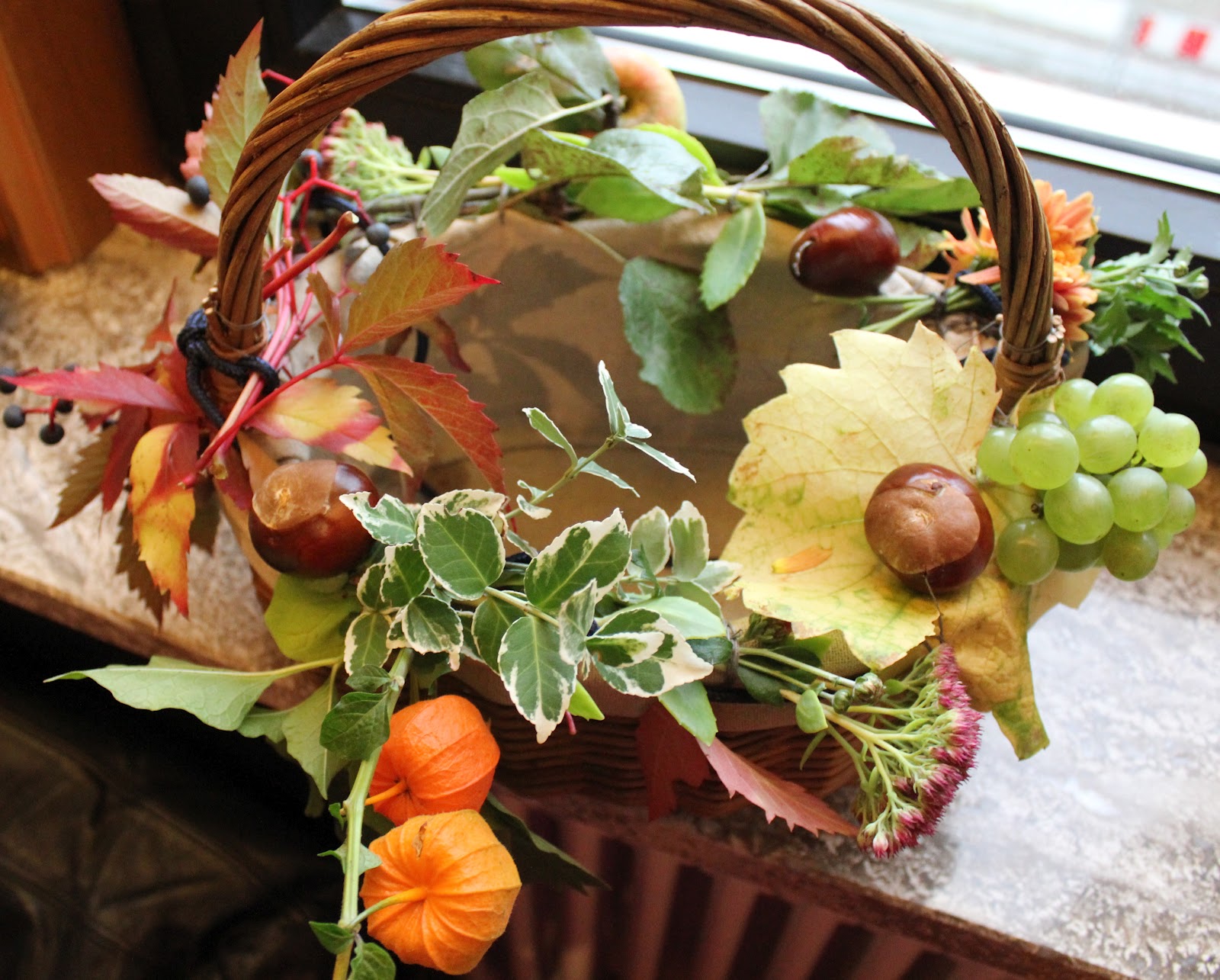 Cherishing Spaces Herbst Korb Autumn Basket Playing Autumn