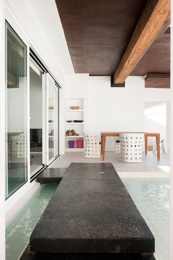 House in Ibiza by Juma Architects with amazing sea views via @designmilk #Ibiza #architeture #pool