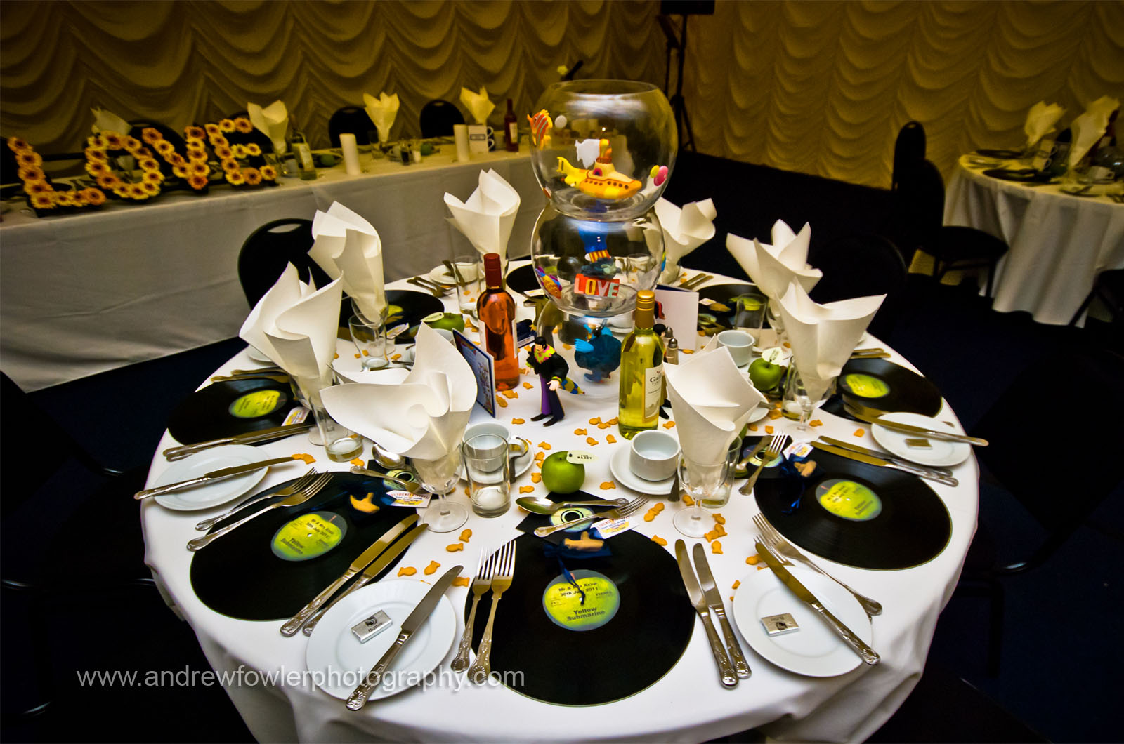 Andrew Fowler Photography Beatles Themed Wedding Liz & Dylan