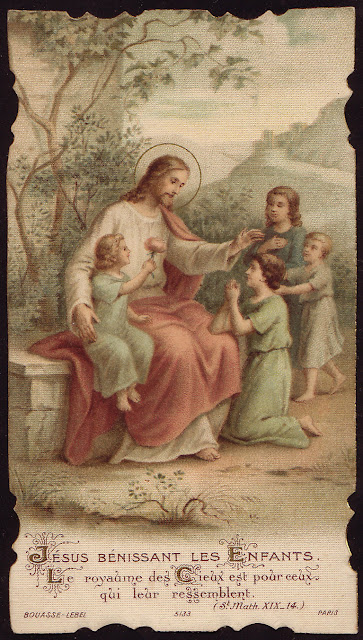Gesù benedice i bambini dans immagini sacre Jesus+blesses+the+children.+The+kingdom+of+heaven+is+for+those+who+resemble+Him