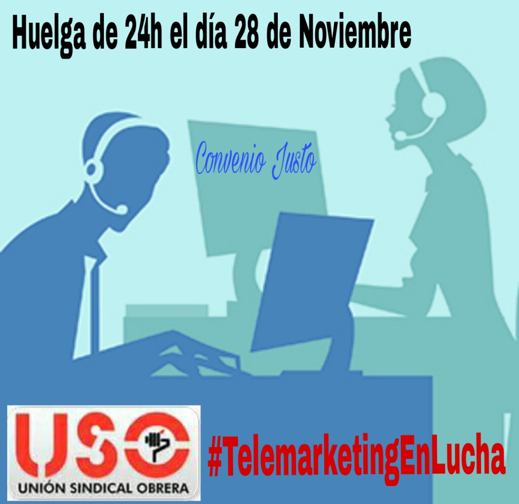 LUNES 28 DE NOVIEMBRE HUELGA CONVENIO 24 HORAS