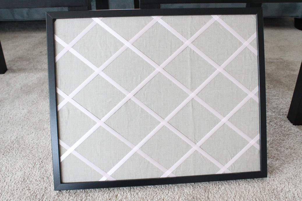 Junghwa by Amy Stewart DIY Linen Ribbon Board