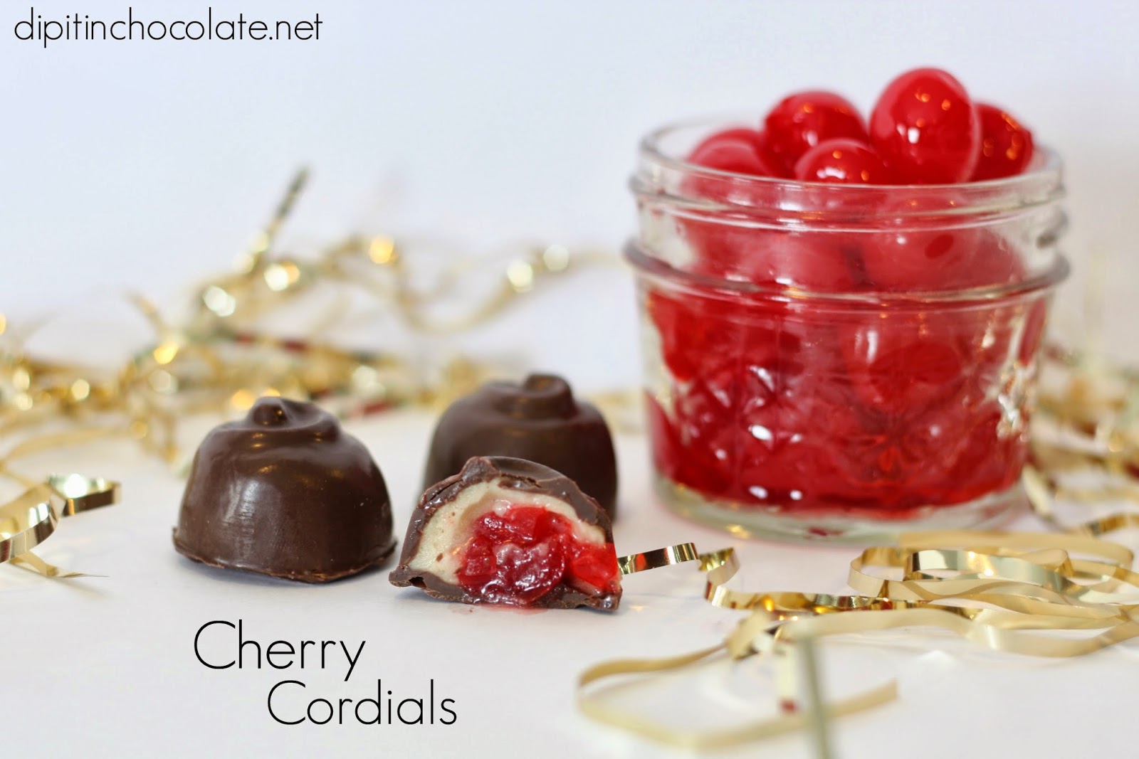 Cordial Cherries Dip it in Chocolate