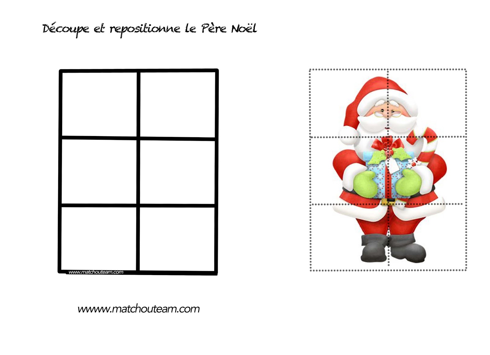 puzzle Noël