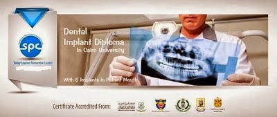 Dental Implant Diploma @ Cairo University With 5 Implants in Patient Mouth