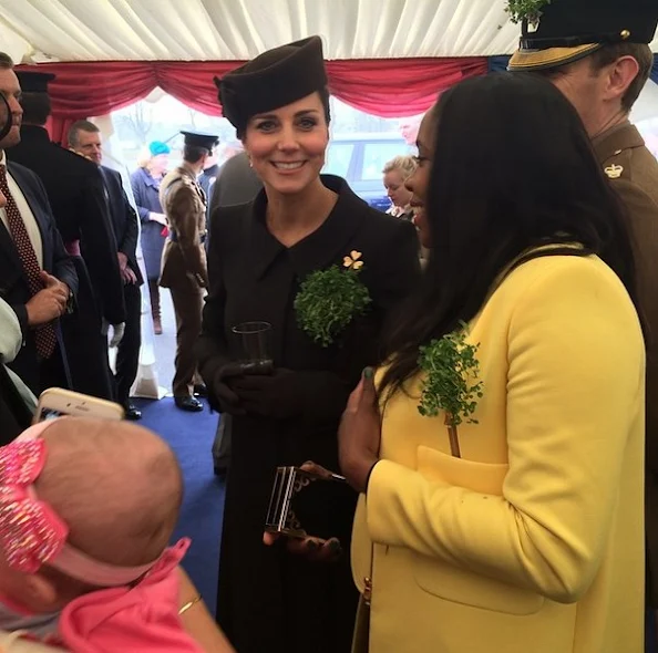 Kate Middleton attends St Patrick's Day Parade