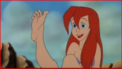 Little Mermaid feet ariel