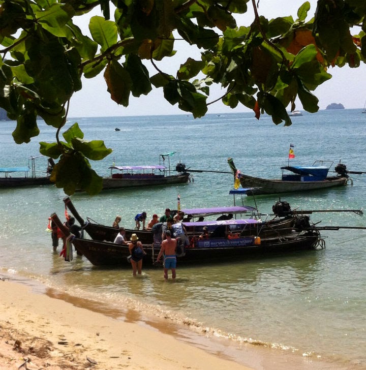 Porto de Ao Nang, Krabi, Tailândia