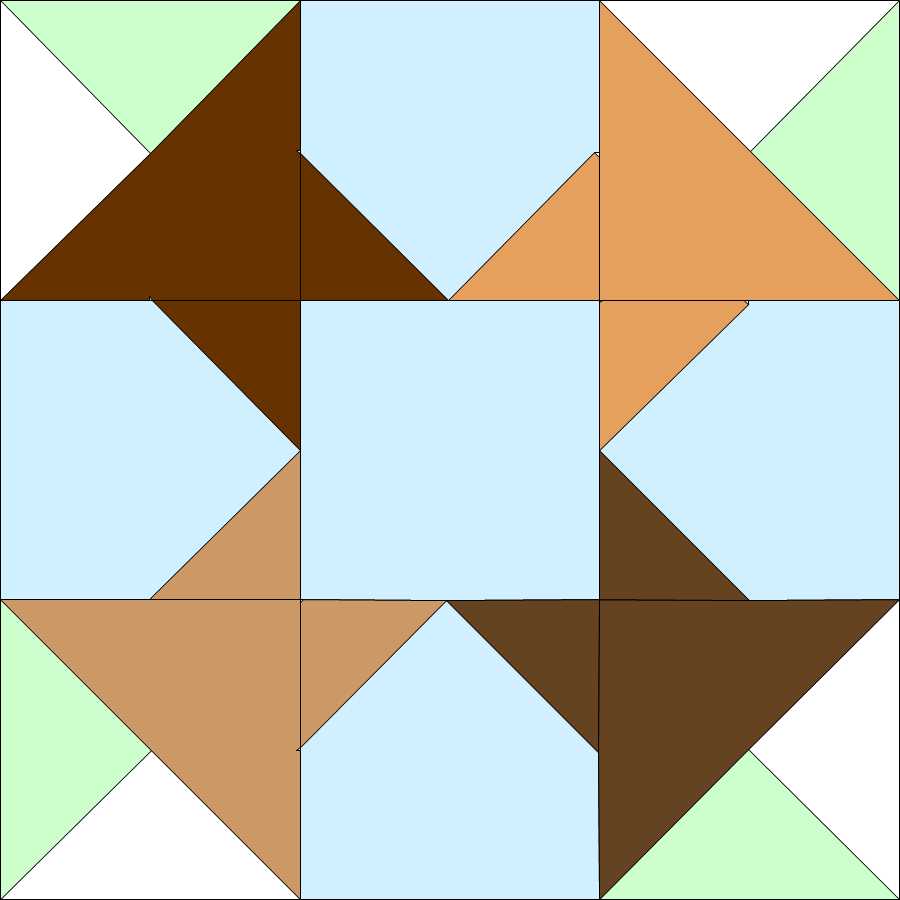 Quilty Friends Month 10 April 2012 Chocolate Bunnies