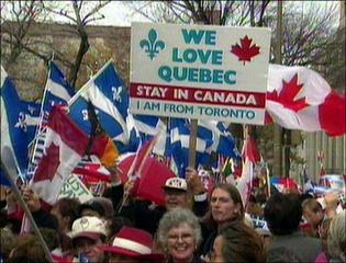 Quebec-Sovereignty Referendum - Gateway To The Americas A Fall For A Close Call The Quebec Referendum