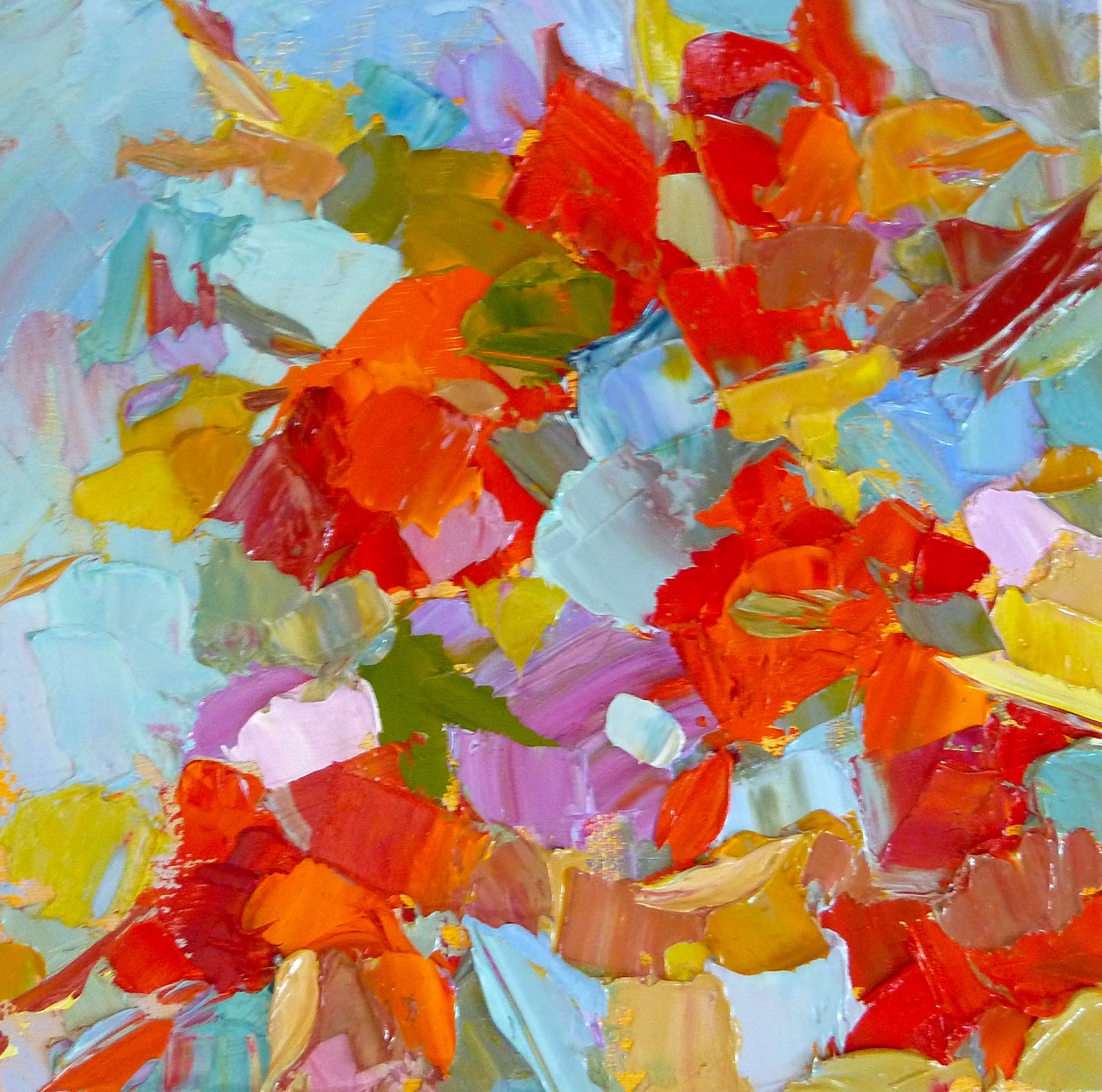 Just Painting Palette Knife Painting