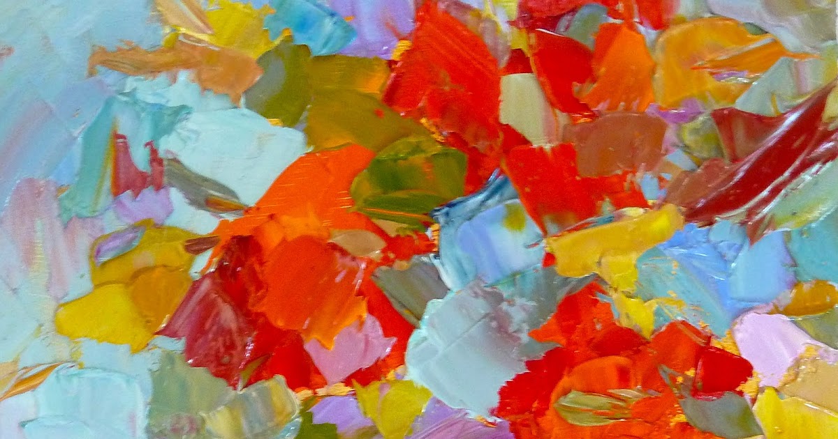 Just Painting Palette Knife Painting