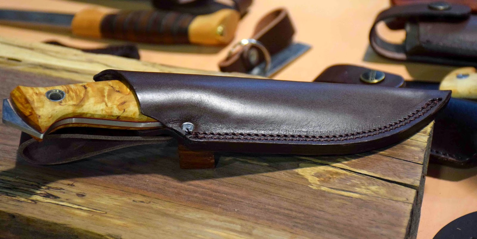 Rocky Mountain Bushcraft SHOT Show 2015 Helle Knive's new full tang