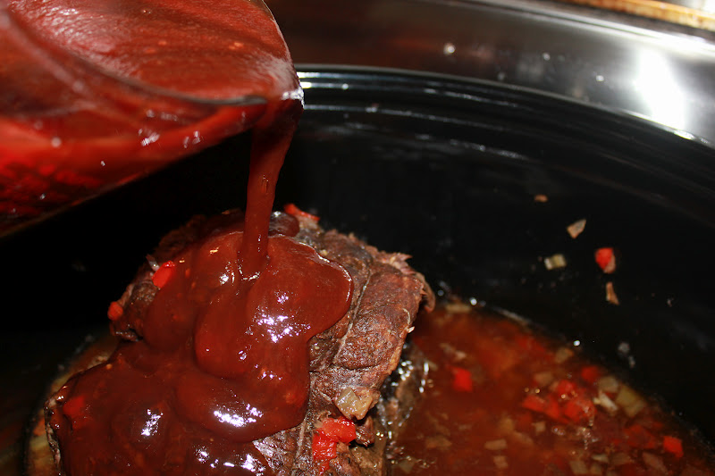 Sisters Luv 2 Cook Slow Cooker BBQ Beef on a Bun