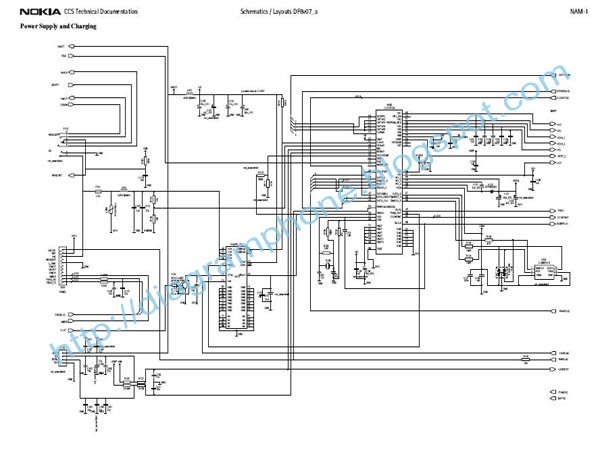 Nokia 3610 Schematic DIagram - Phone Diagram