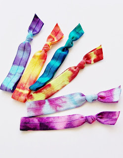 Tie Dye Hair Ties by Lucky Girl