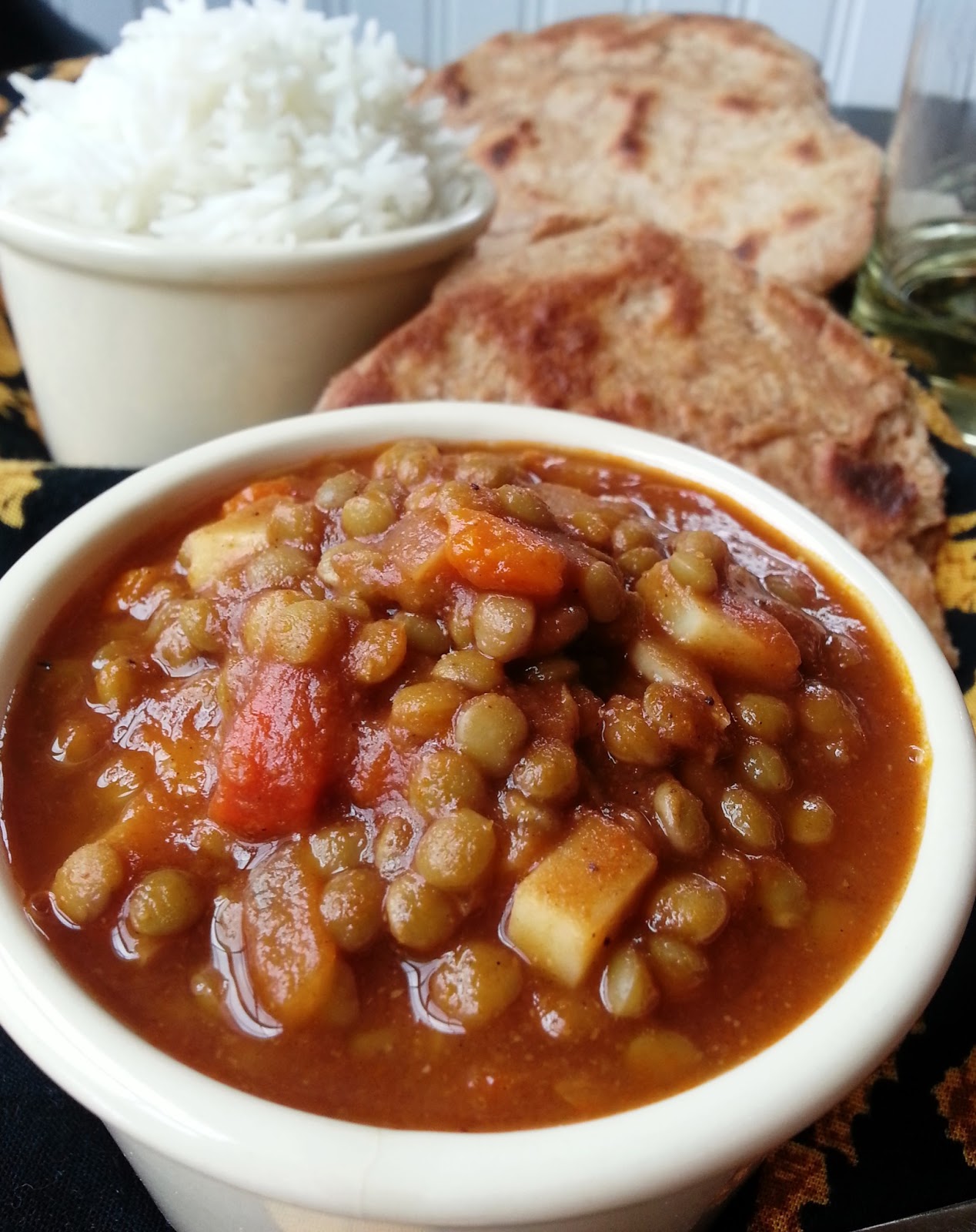 Castellon's Kitchen: Indian Spiced Lentils