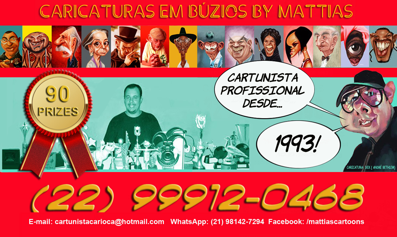 CARICATURAS AO VIVO EM FESTAS OU EVENTOS PARTICULARES, PROMOCIONAIS OU CORPORATIVOS