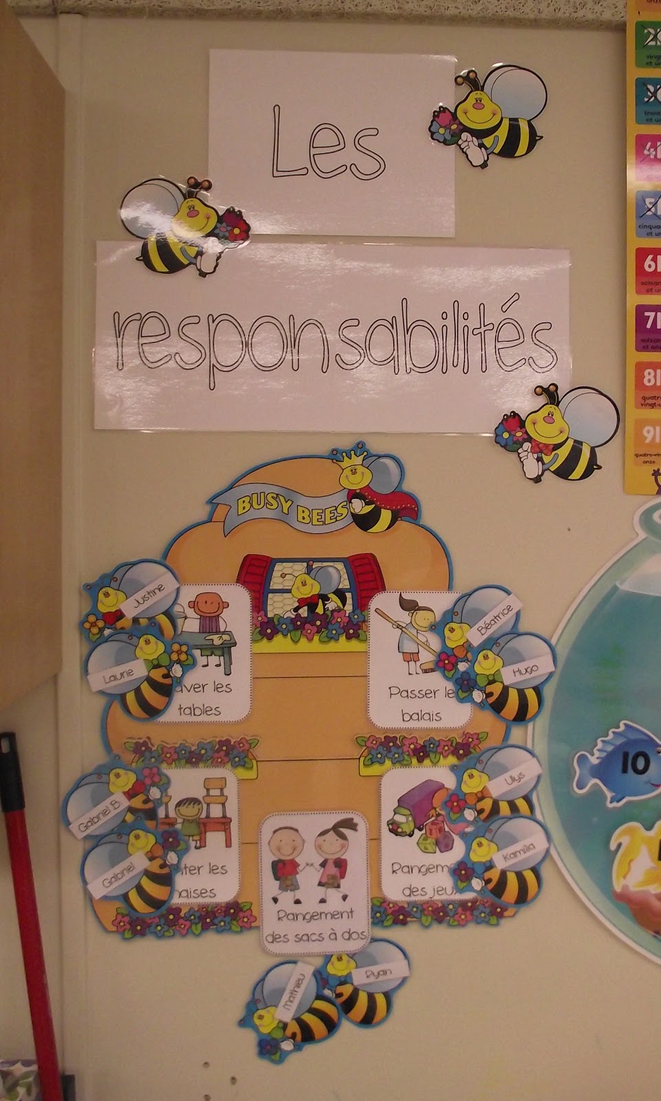 La maternelle de Francesca: Nos responsabilités!