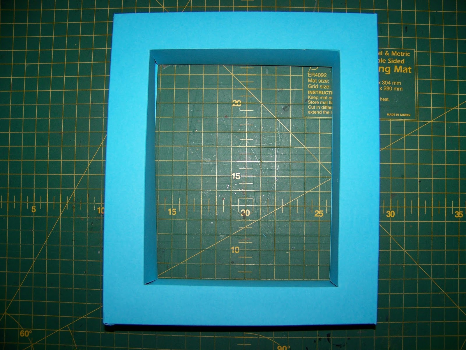 A Pretty Talent Blog Folding a Box Frame