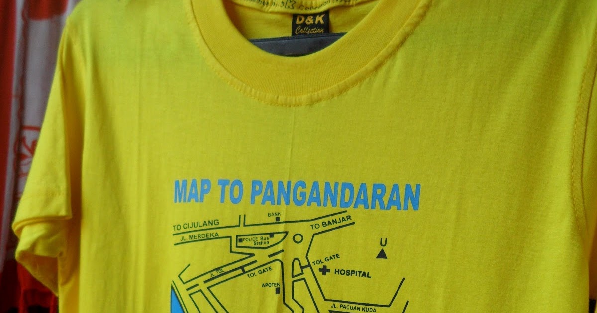 SOPAN (SOuvenir PANgandaran) Baju Pantai Pangandaran B034