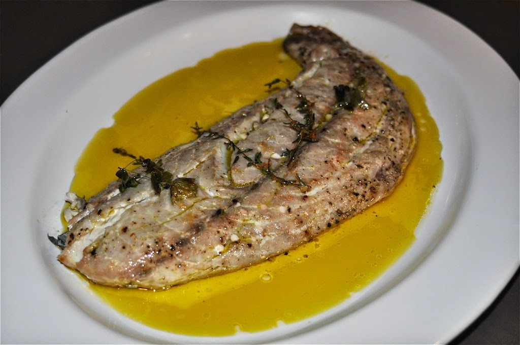 Mister Meatball Fish poached in olive oil