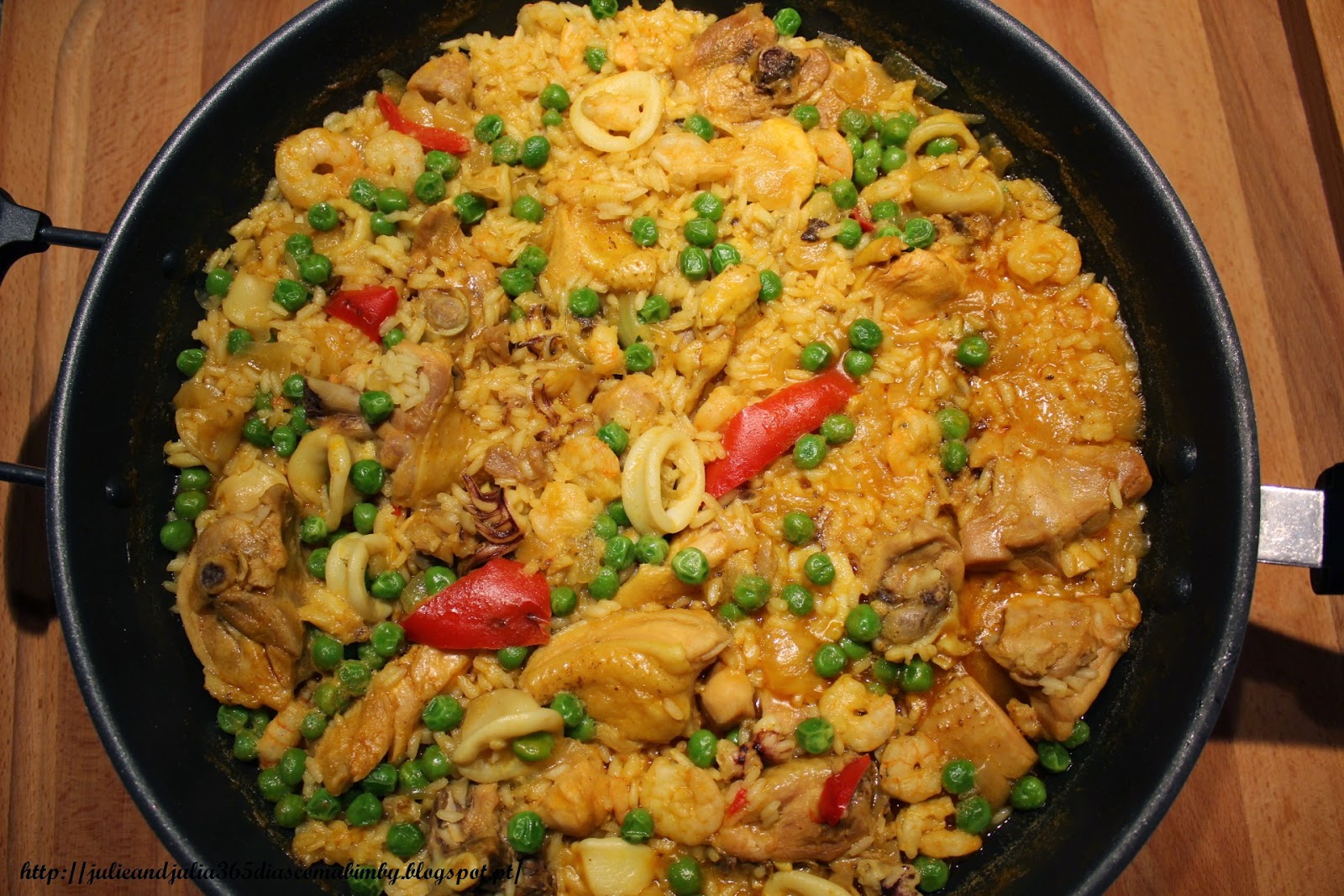 Julie and Julia 365 dias com a Bimby PAELLA À VALENCIANA, MÉTODO