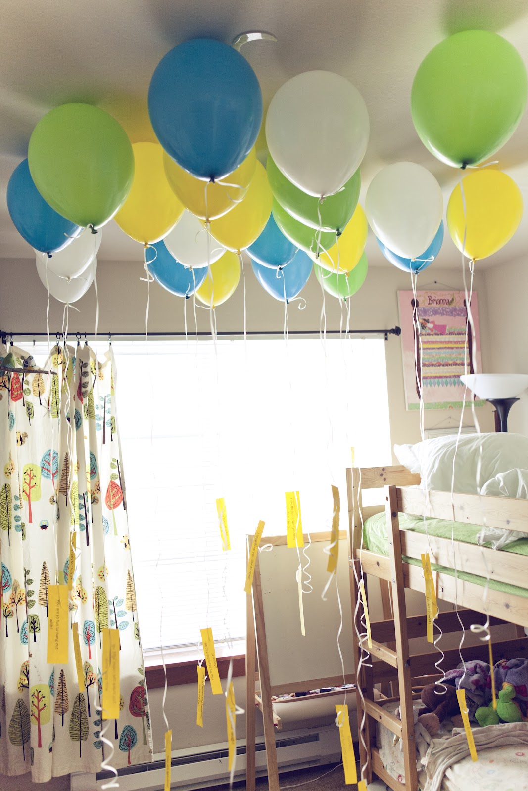 The Rowdy Stroudy's balloon love notes