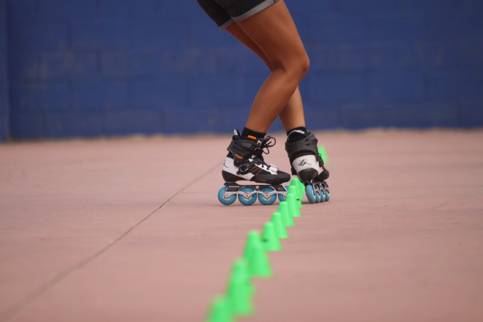Patinaymas Puertollano Introducción al slalom