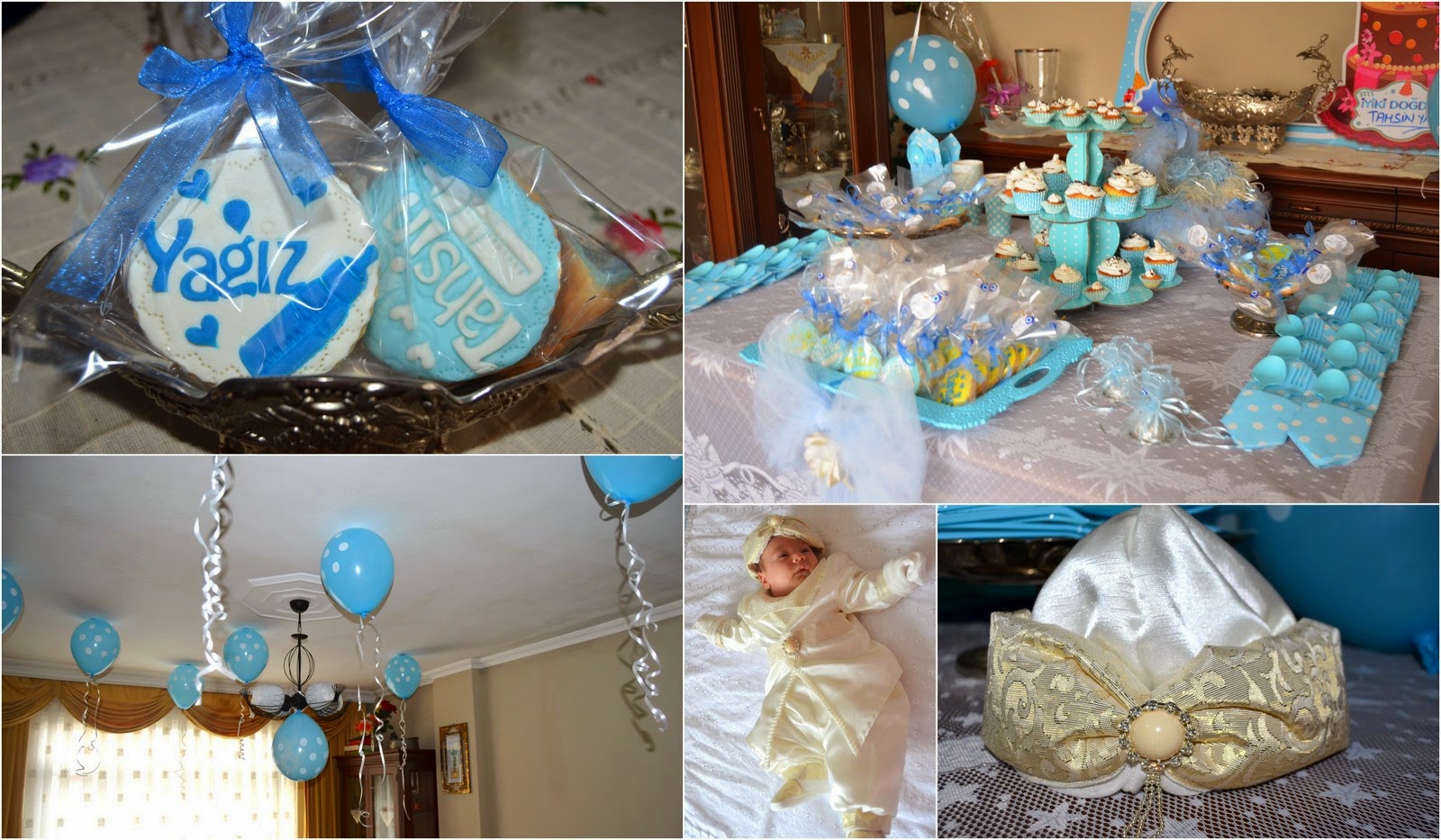 Sevgiden Esintiler Bebek Mevlidi ve Şeker Hamurlu Bebek kurabiyeleri